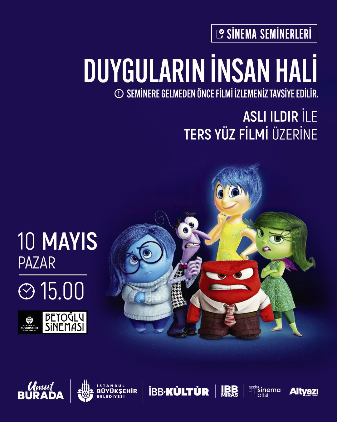 Altyazı Sinema Seminerleri Beyoğlu Sineması’nda: Mayıs Programı